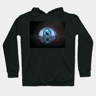 Shattered glass eye Hoodie